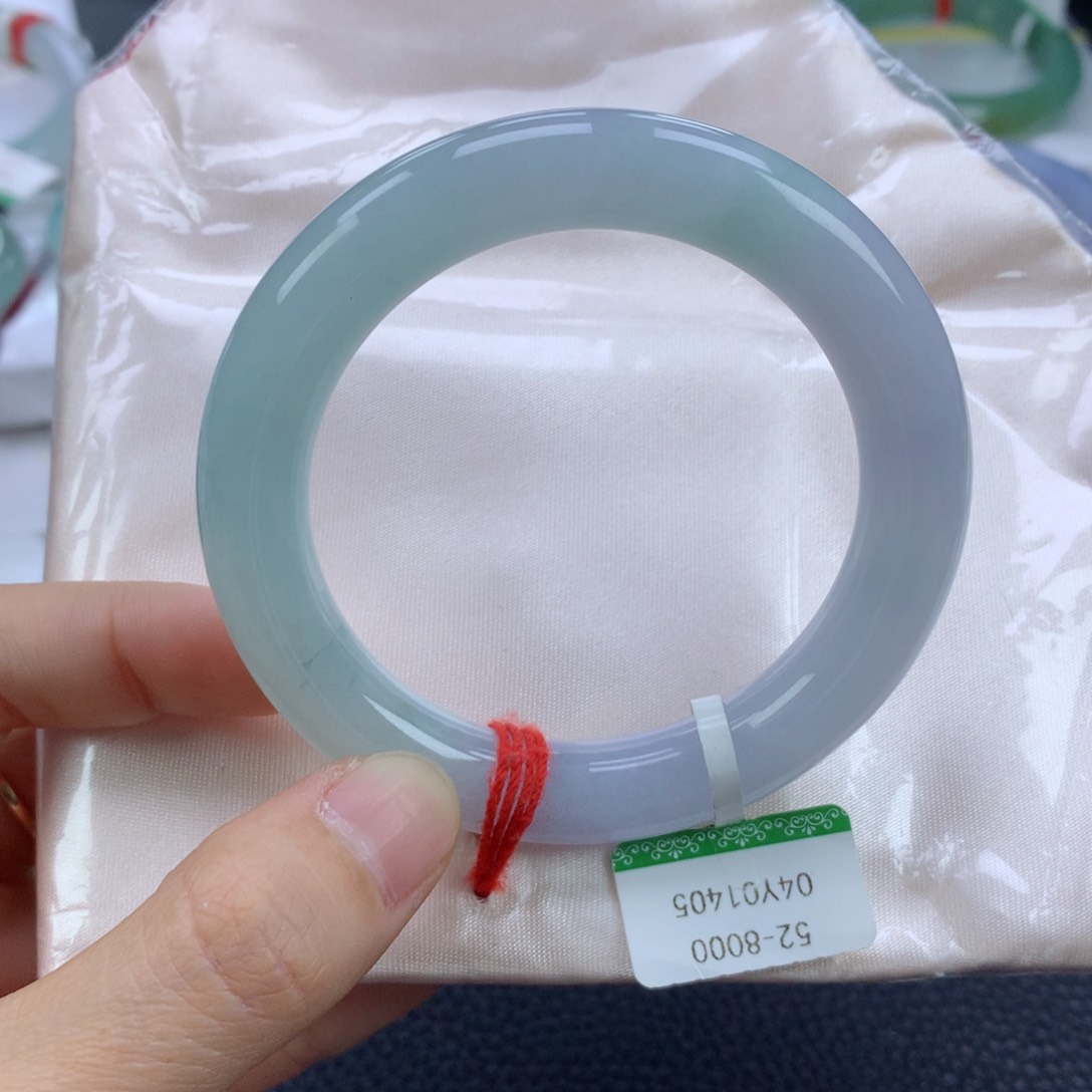 翡翠手镯未镶嵌52.8圆