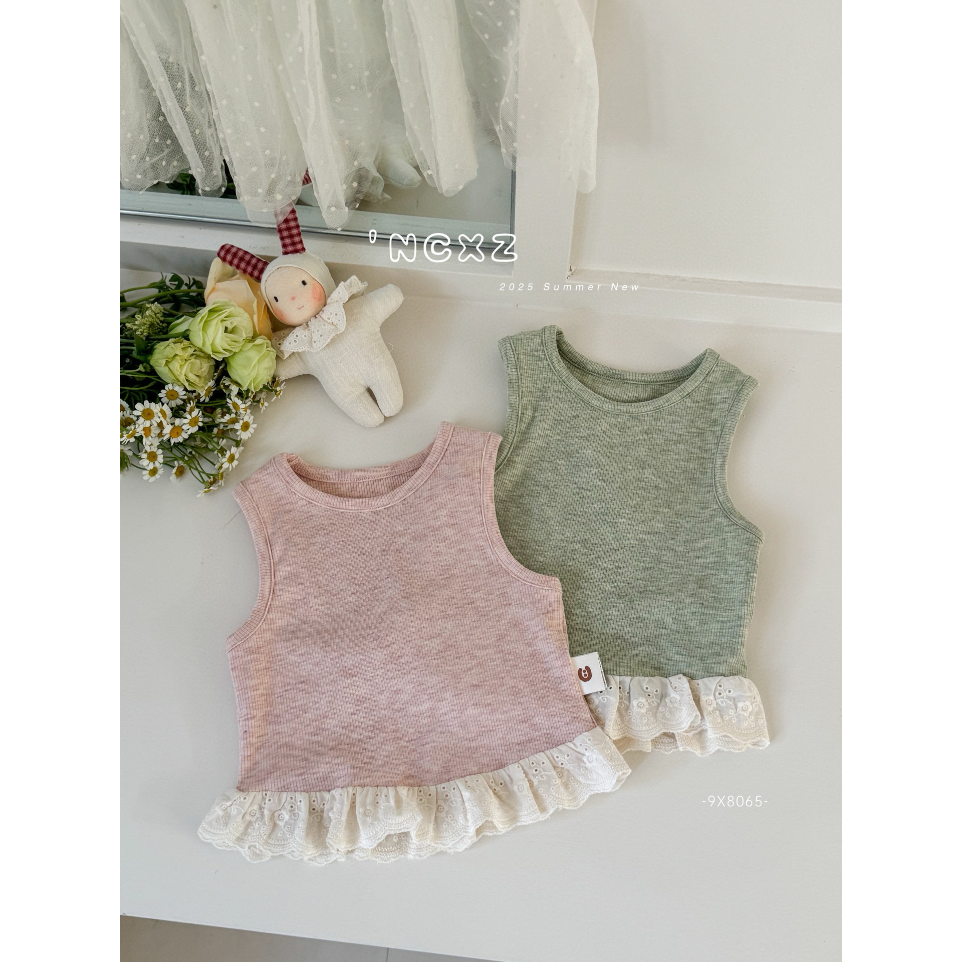 【NO退NO换】欢宝5店-奶茶小猪-2025春-编码0130-9X8065-针织背心