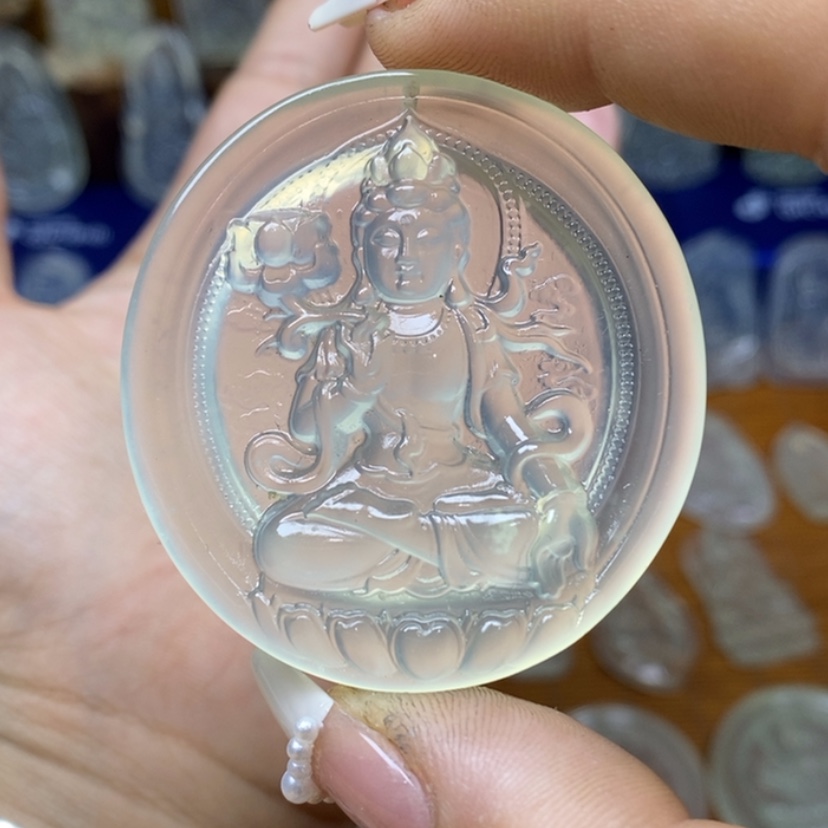 【闪购商品】蛇纹石玉颈饰未镶嵌