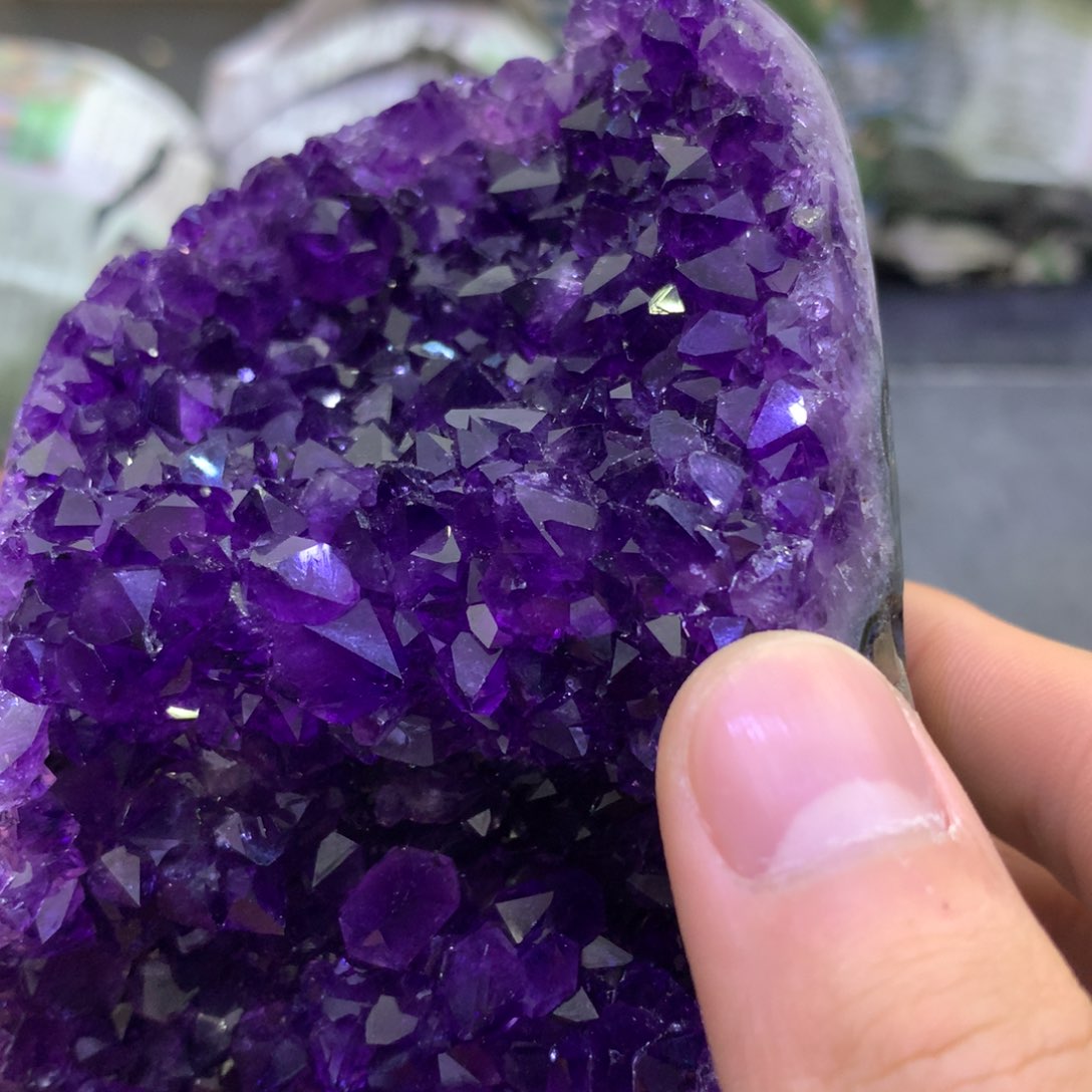 水晶紫晶未镶嵌紫晶170