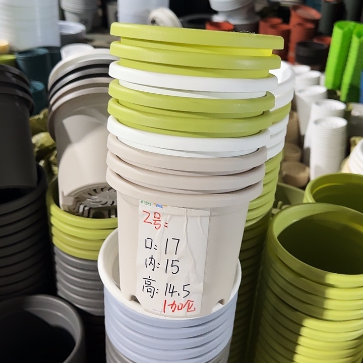 四季3#口径17灰白6个无托