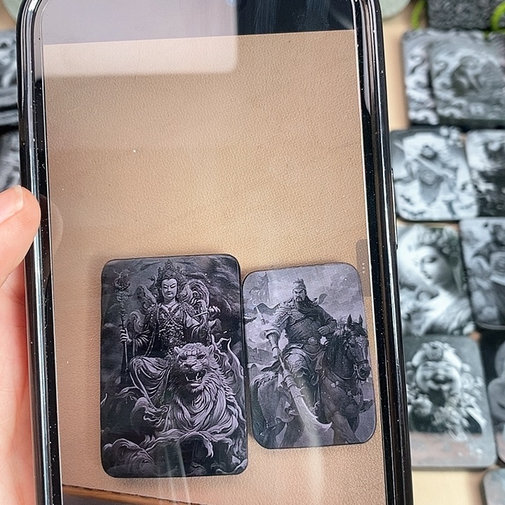 颈饰未镶嵌和田玉磊***6