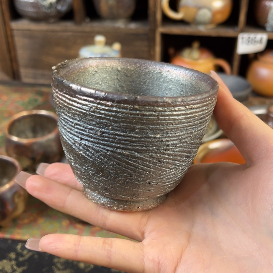 杯柴烧茶器主人杯子