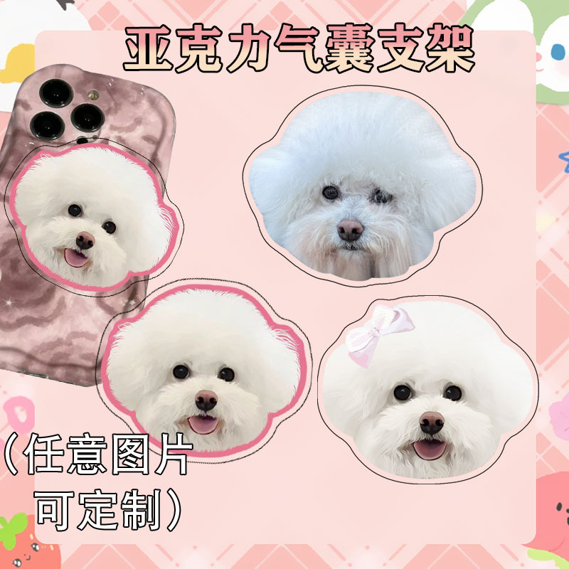 萌宠乐乐周边亚克力手机壳气囊可拉伸支架可爱表情包现货定制