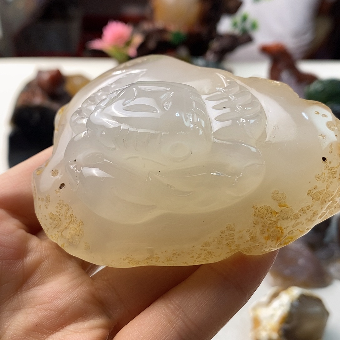 玛瑙/玉髓未镶嵌颈饰