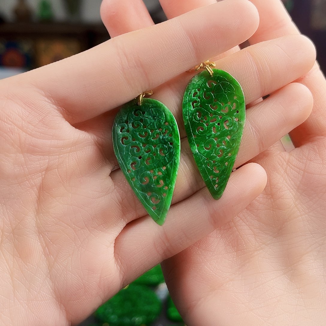 颈饰银S925镶嵌翡翠多样性