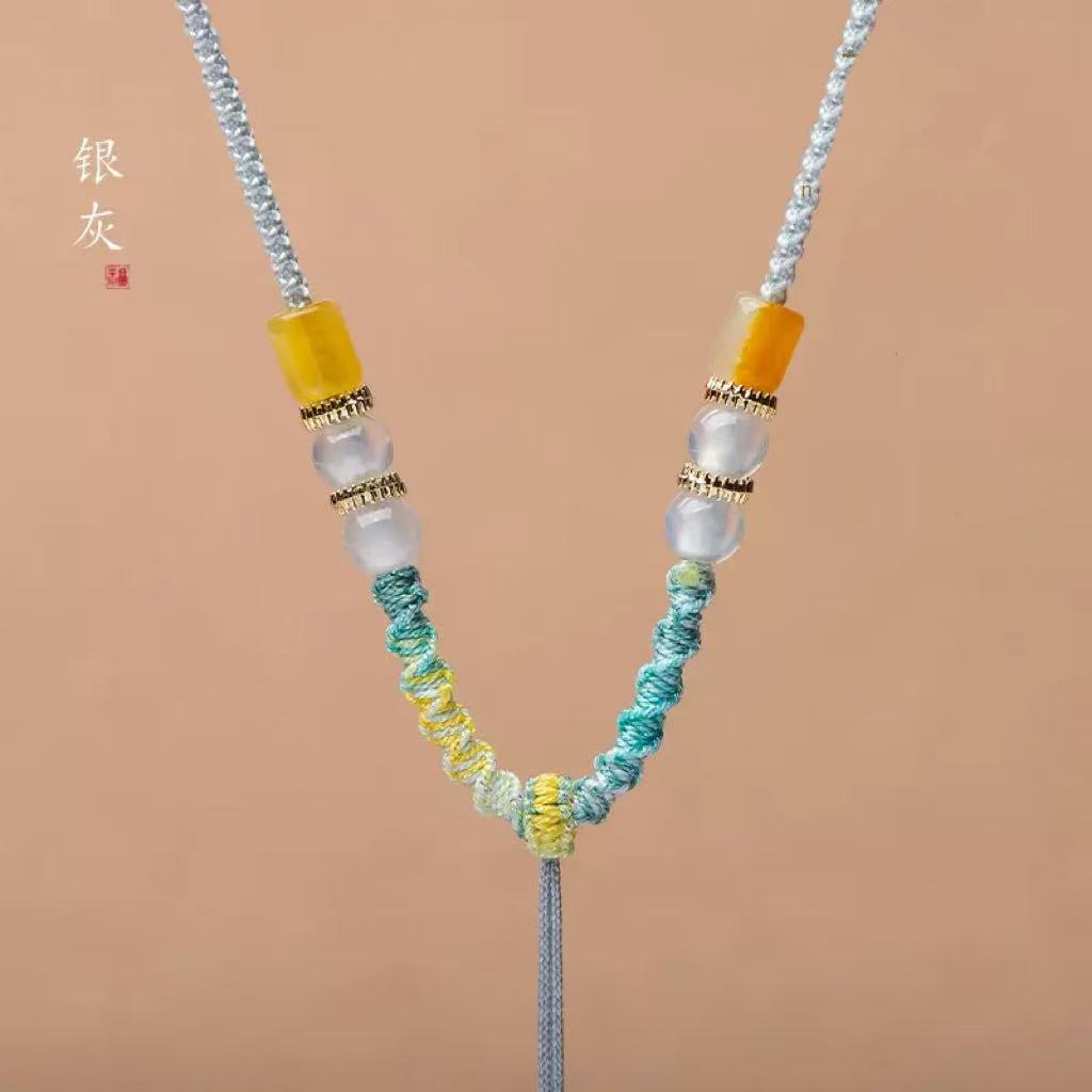 挂绳玉佩新鲜出炉绳珠珠