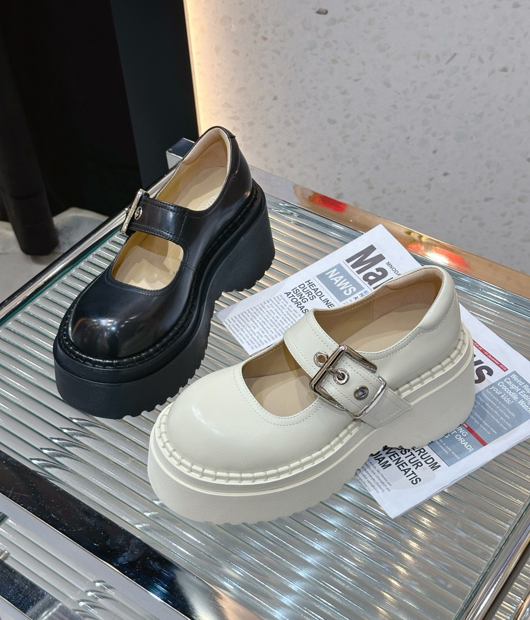 【高端原创欧货】939-6春季新款胎牛玛丽珍百搭鞋