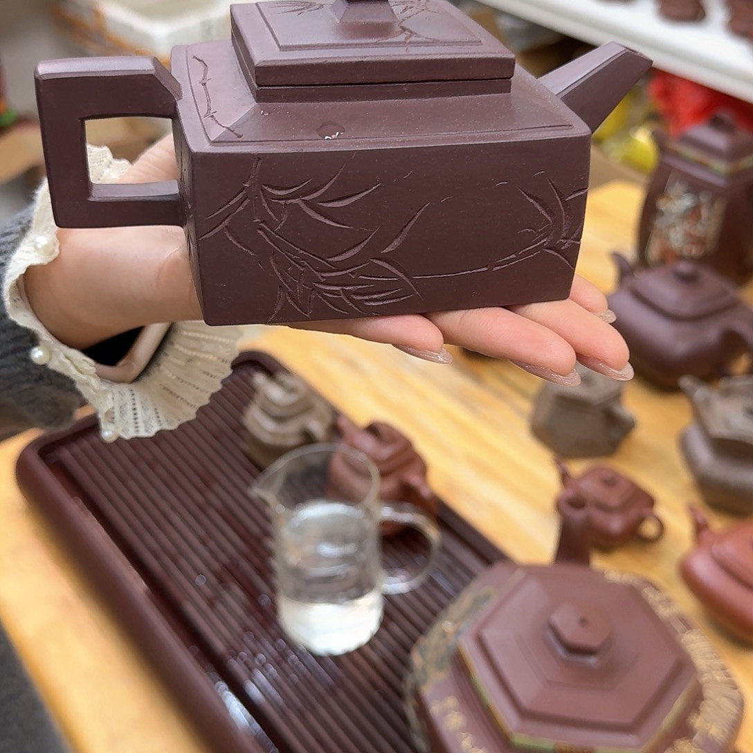 紫砂茶壶紫砂壶方山逸士350cc