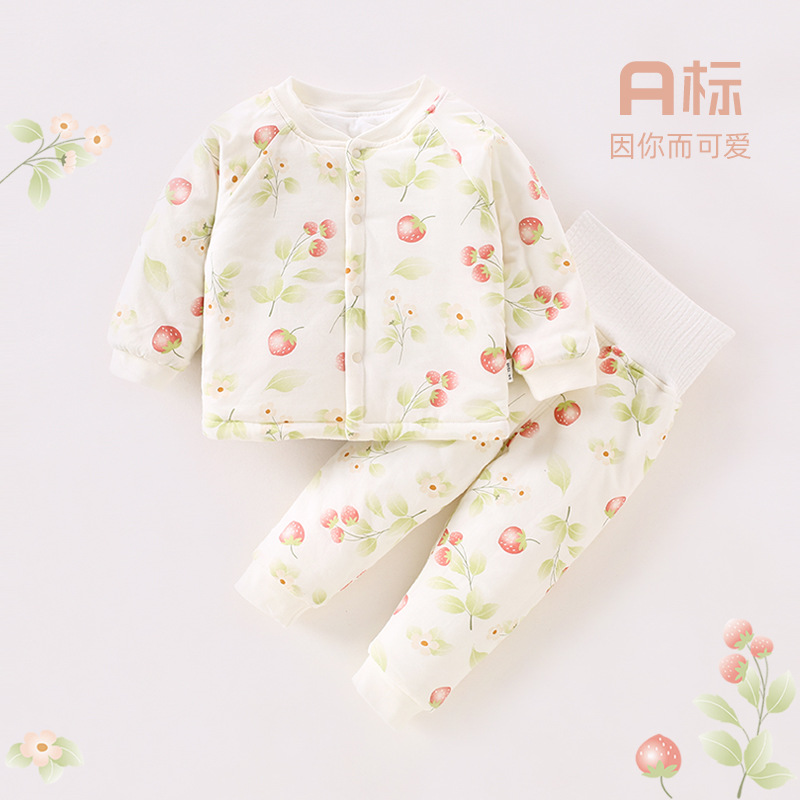 缤纷花果120克棉系列婴幼儿立领套