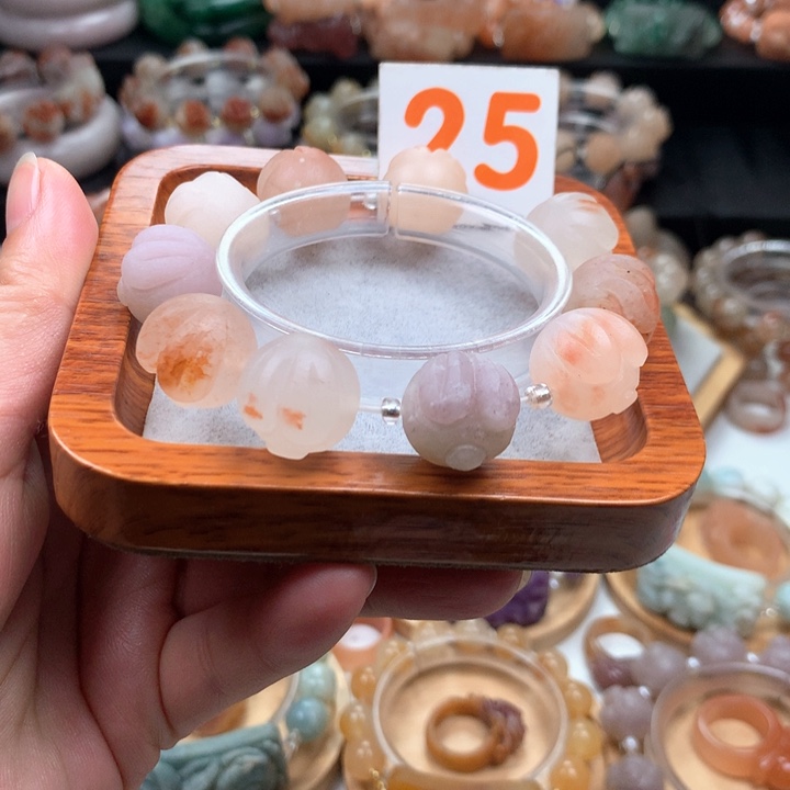 石英质玉手链未镶嵌