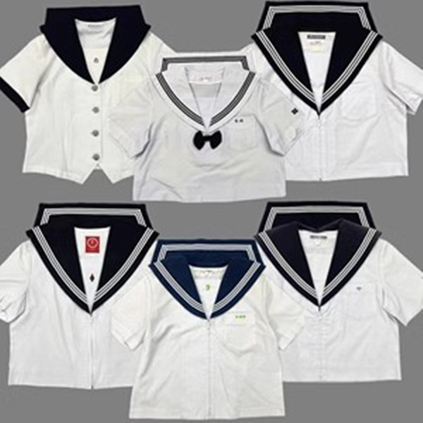 古着日制中古JK水手服中间服夏服