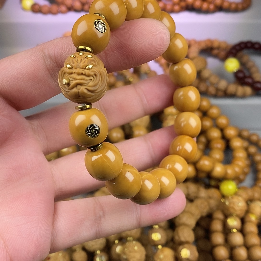 猴头核桃吊坠全品老型五目烟鬼