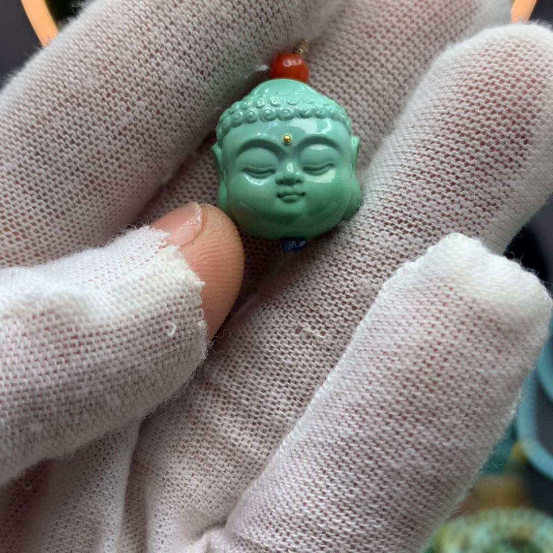 绿松石挂件未镶嵌