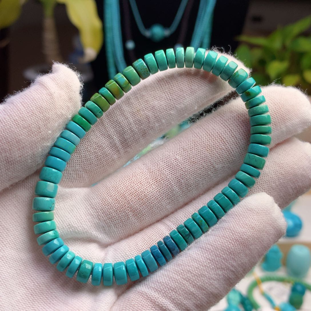 未镶嵌绿松石珠宝奇石