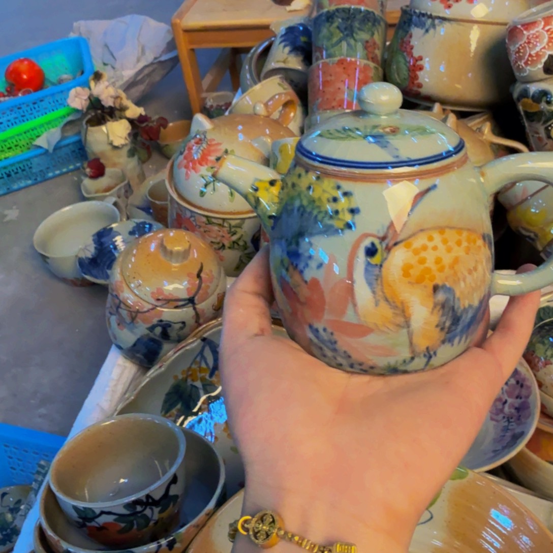 瓷片景德镇陶瓷手工手绘