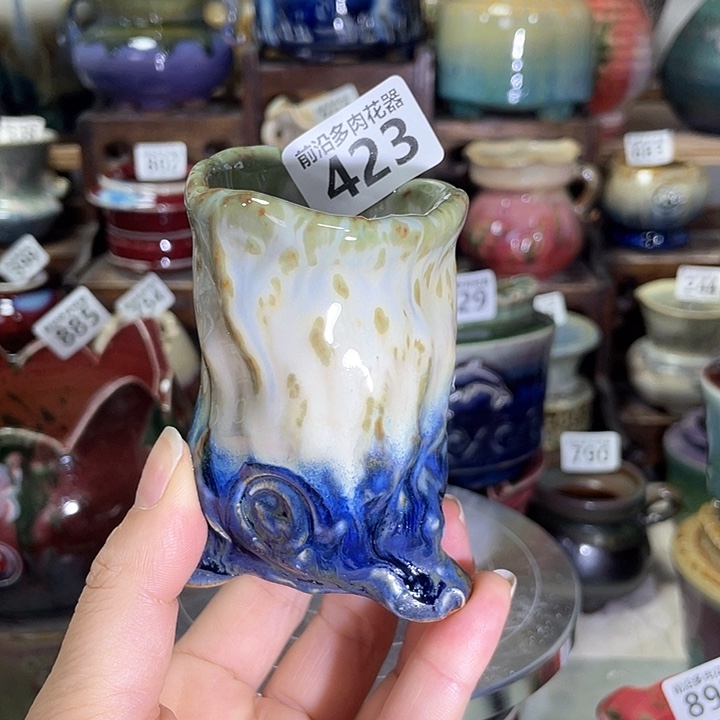 红陶内口径5高度8