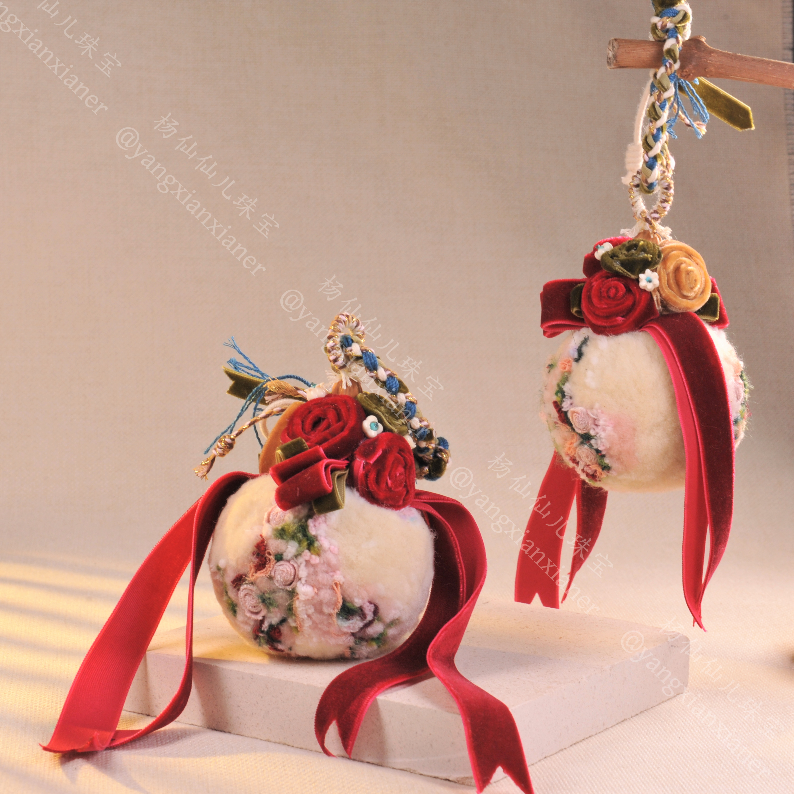 【杨仙仙珠宝】“繁花似锦”猛犸多宝挂饰-多样性发其一X2133自发