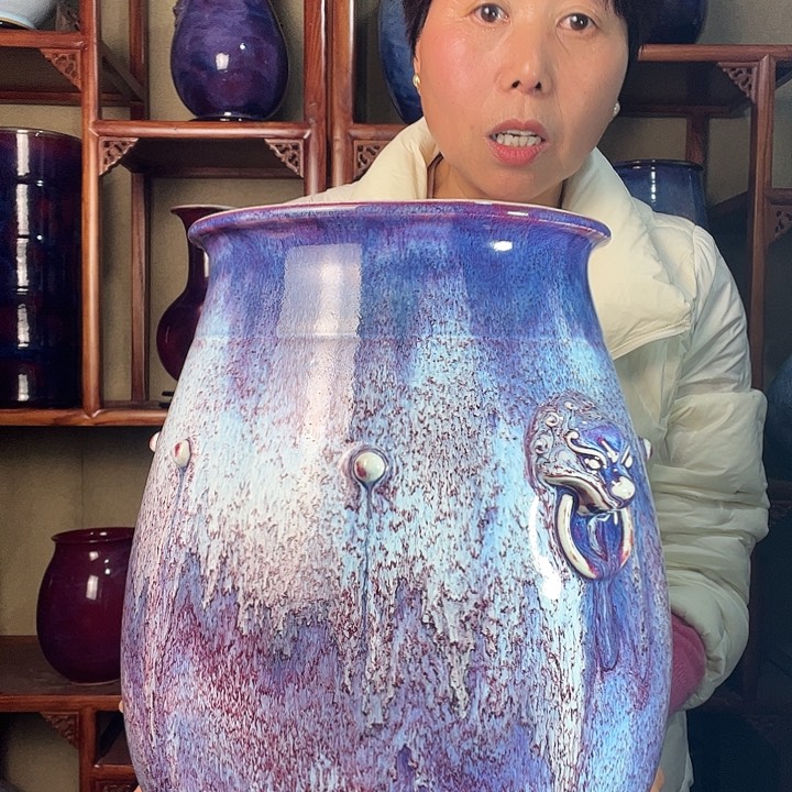 瓷片用****7钧瓷手手工杯子