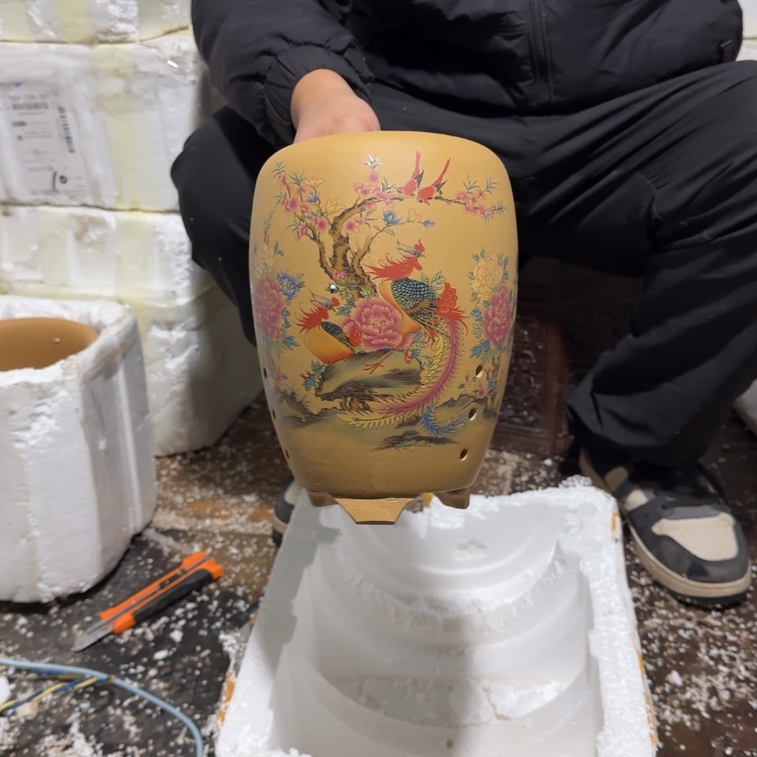 紫砂花盆瑕疵和瑕疵