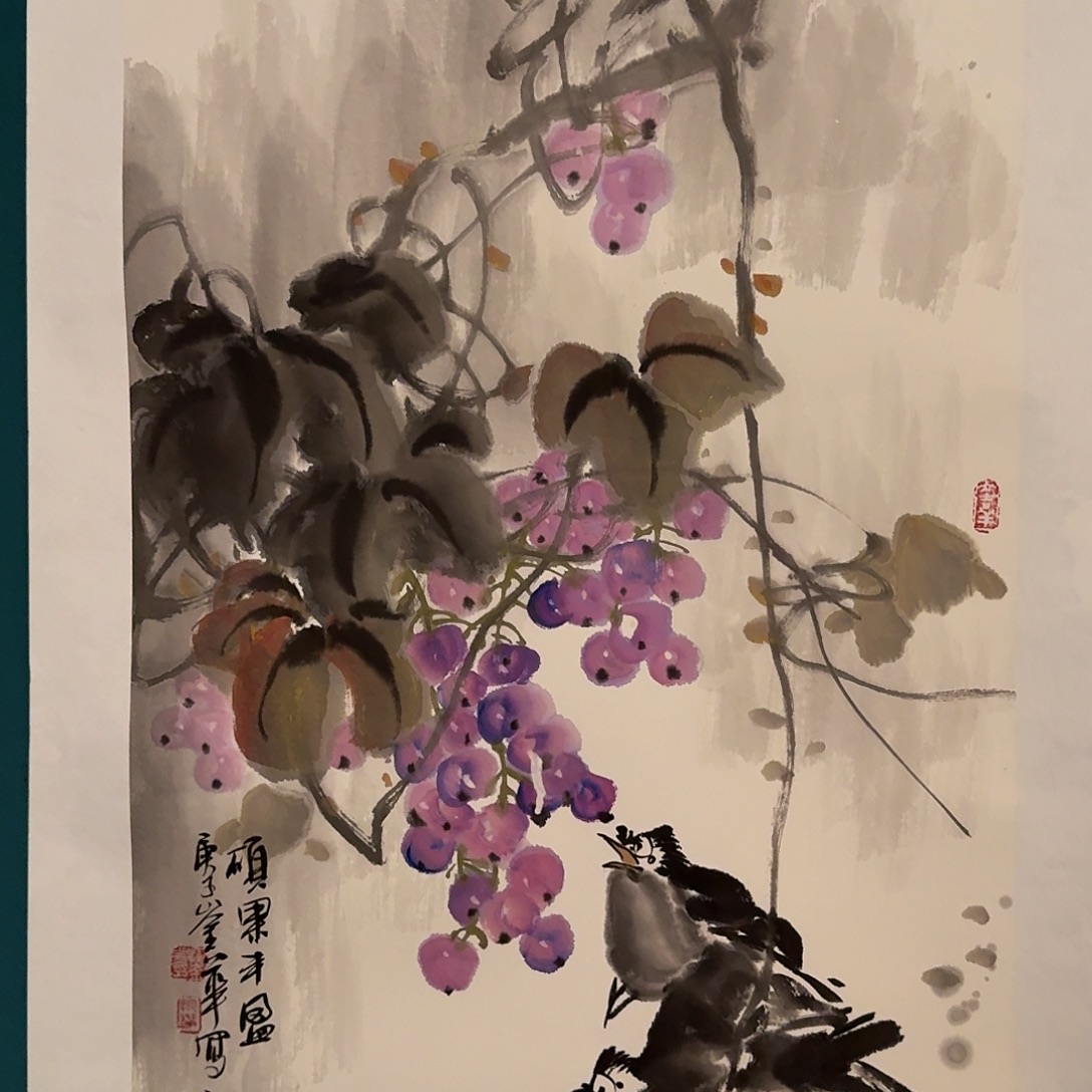 国画恽老师作品画作