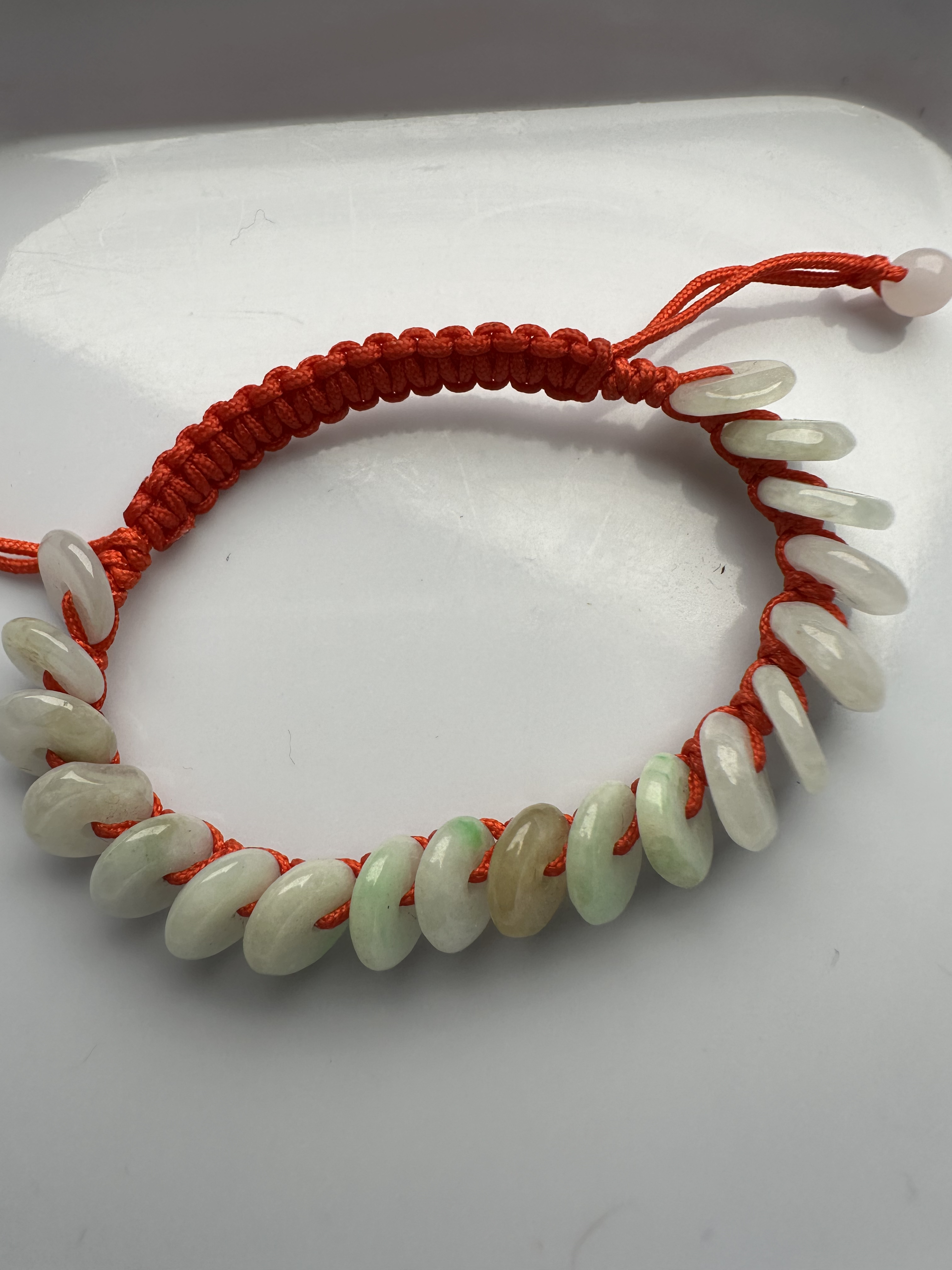 天然翡翠货手串气质编织时尚百搭民族风纯手工简约复古精美珠珠