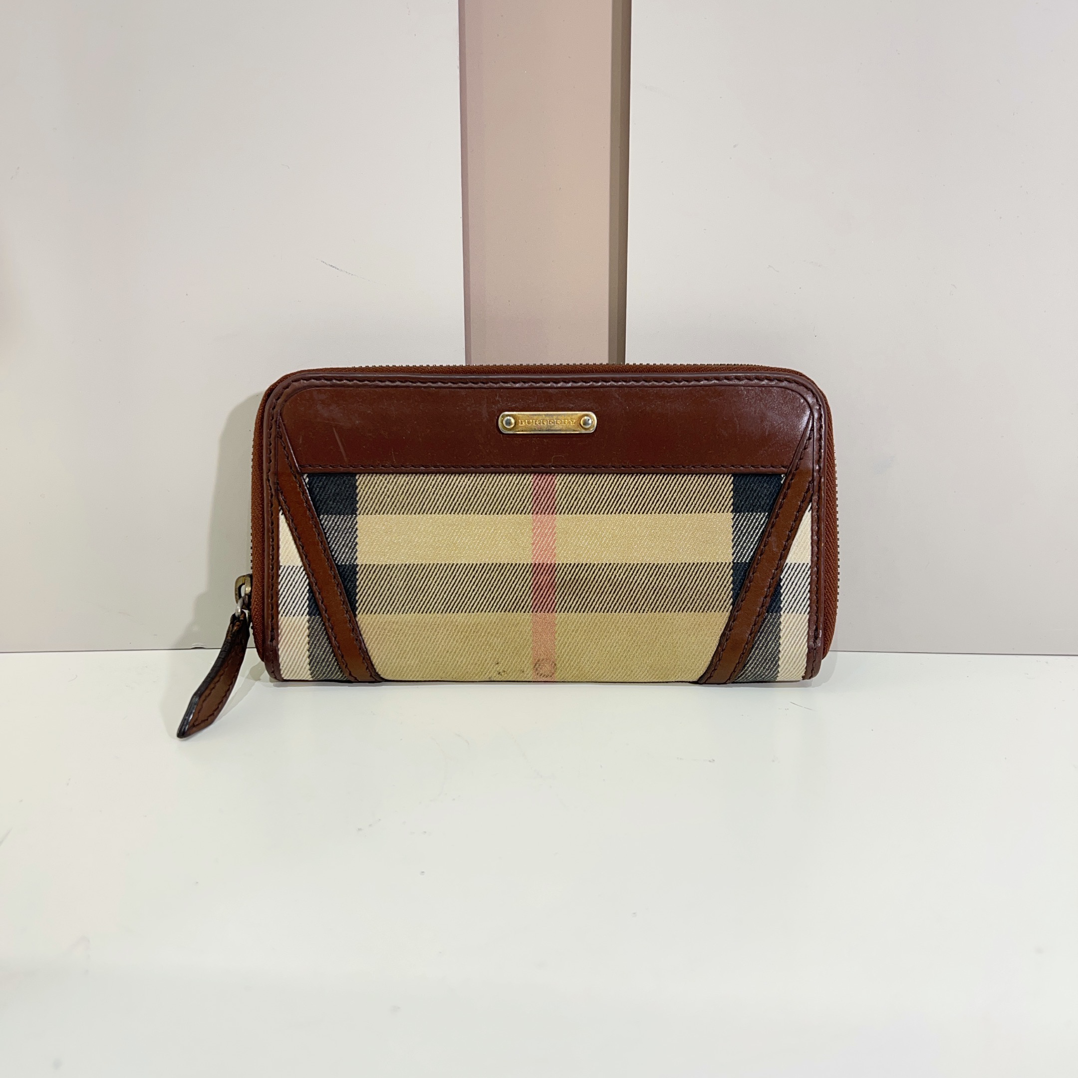 95新 BURBERRY/博柏利 巴宝莉钱包cj5338
