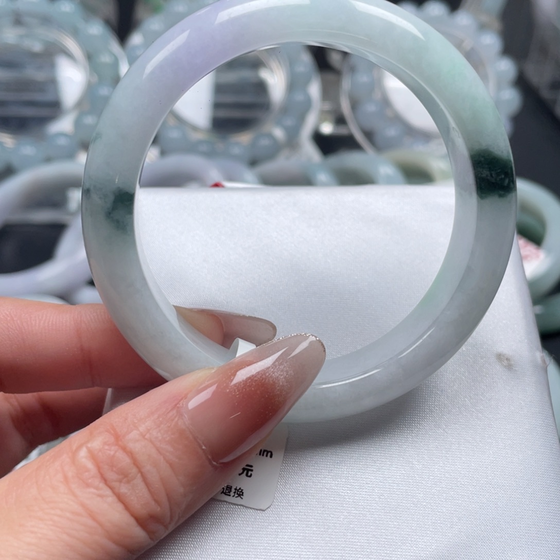 翡翠未镶嵌手镯010