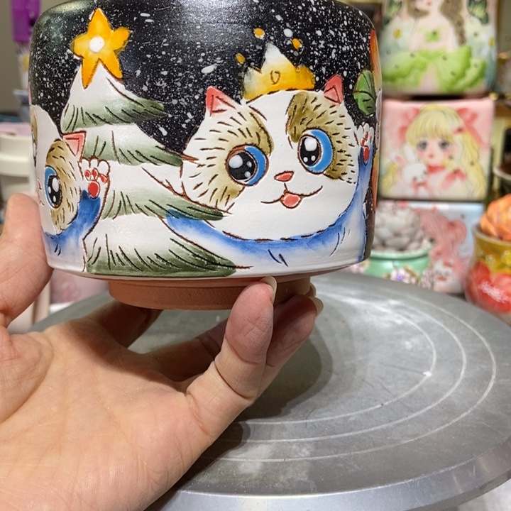 景德镇艺术手绘作品