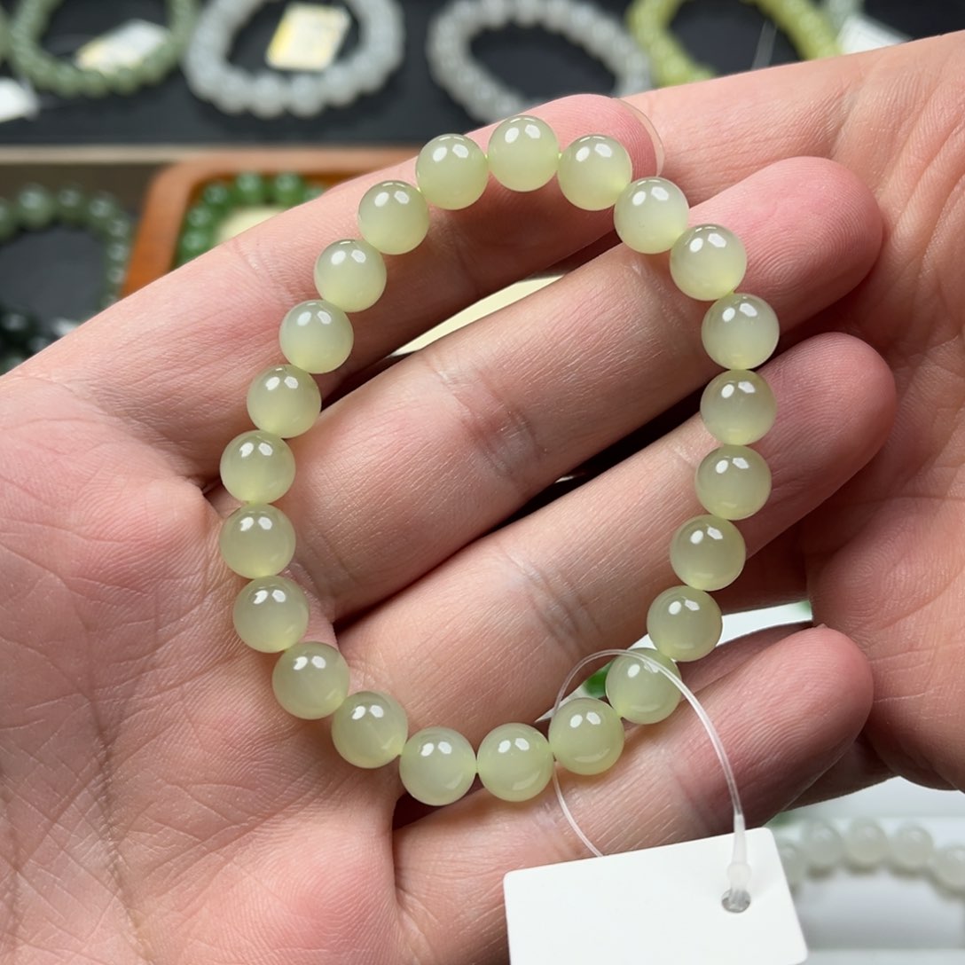 和田玉手链未镶嵌