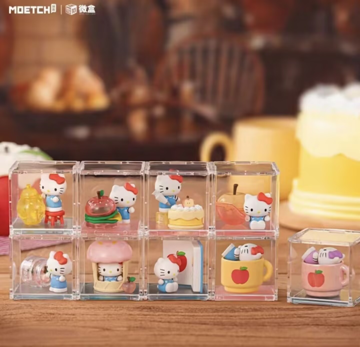 MOETCH三丽鸥HelloKitty大苹果系列微盒【代拆】【拆盒】