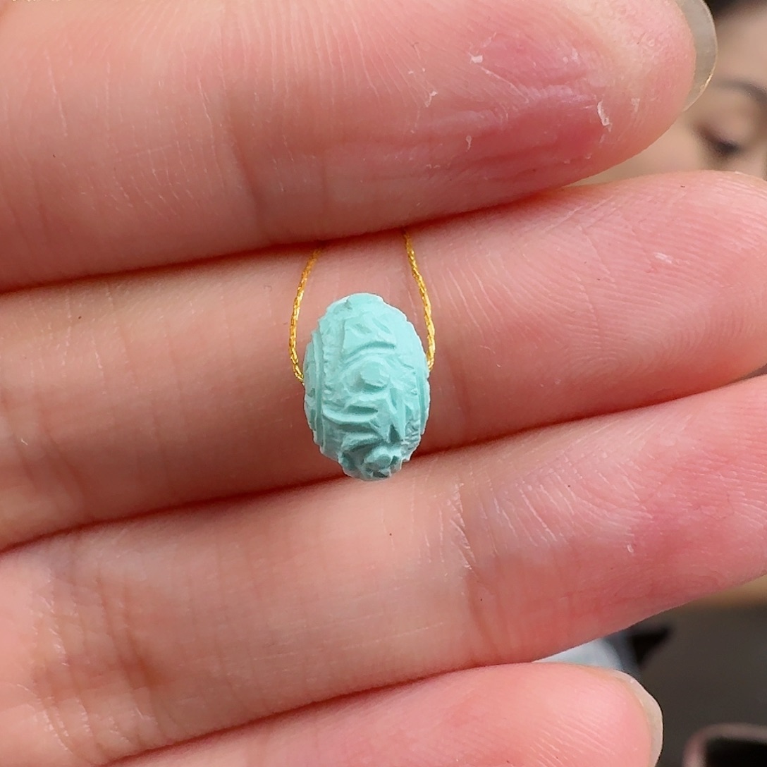 绿松石珠宝奇石未镶嵌