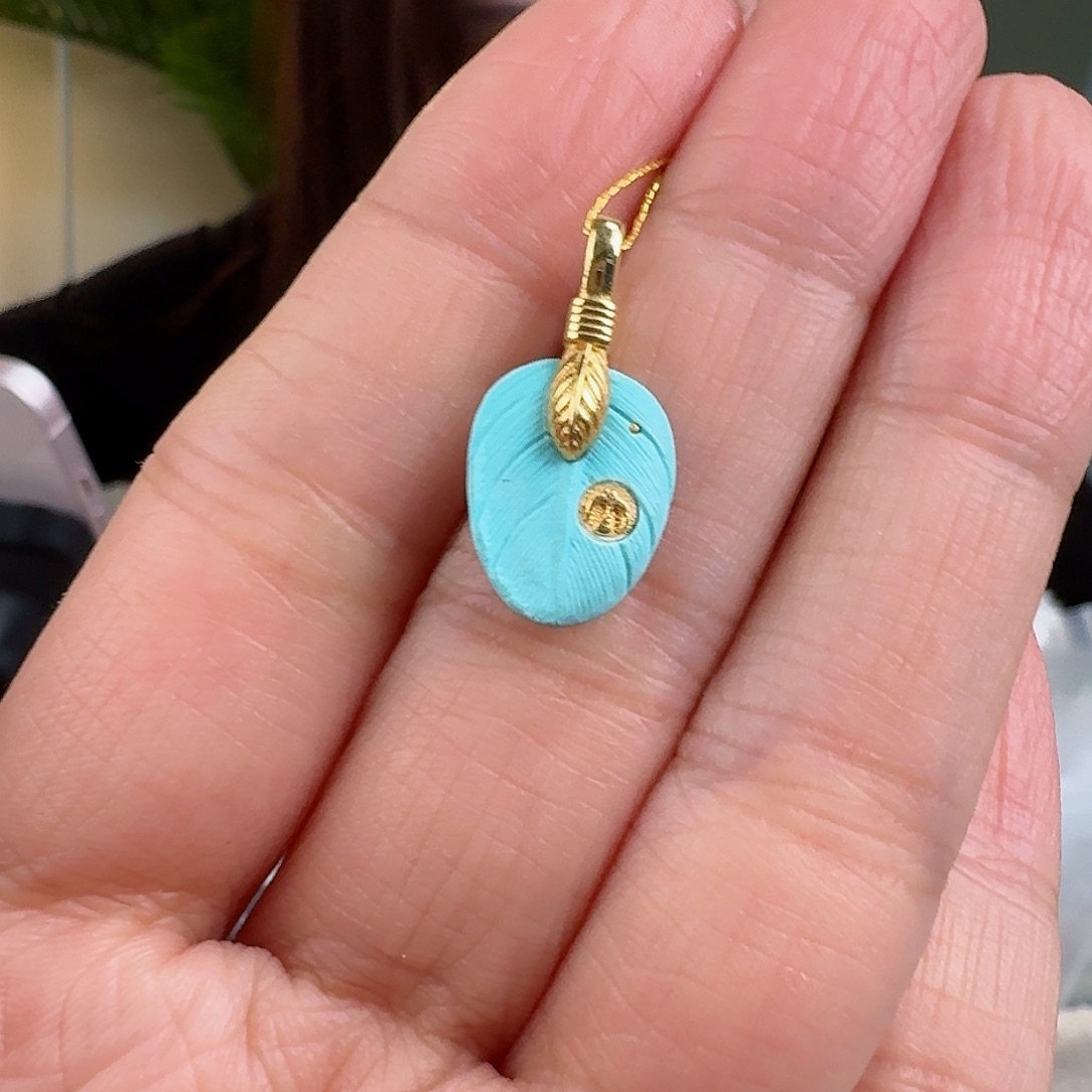 绿松石珠宝奇石未镶嵌