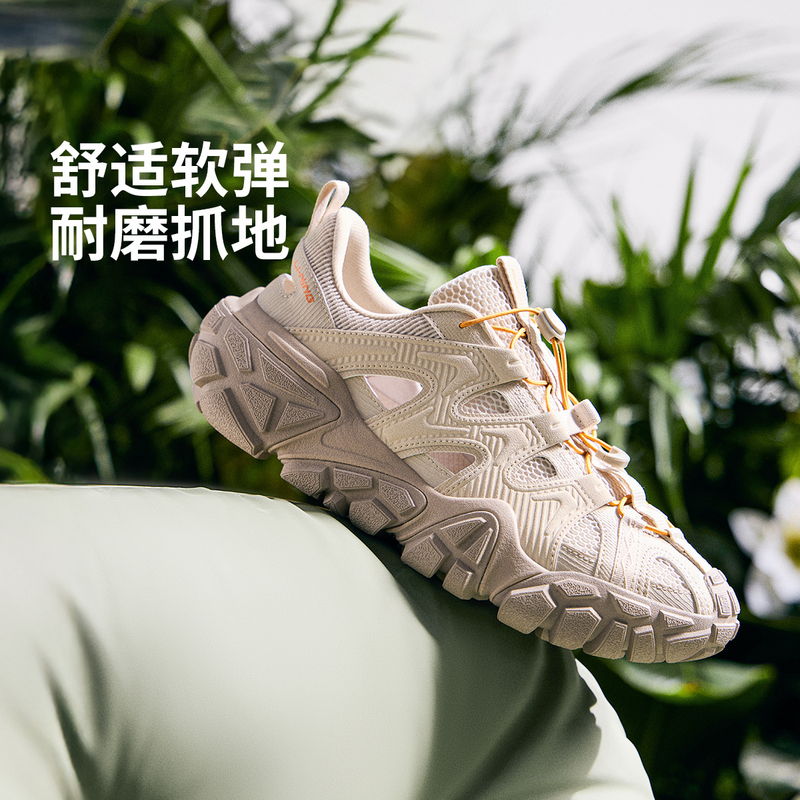 【2025新品】李宁沙丘凉鞋男女经典休闲鞋AGCV119/AGCV120
