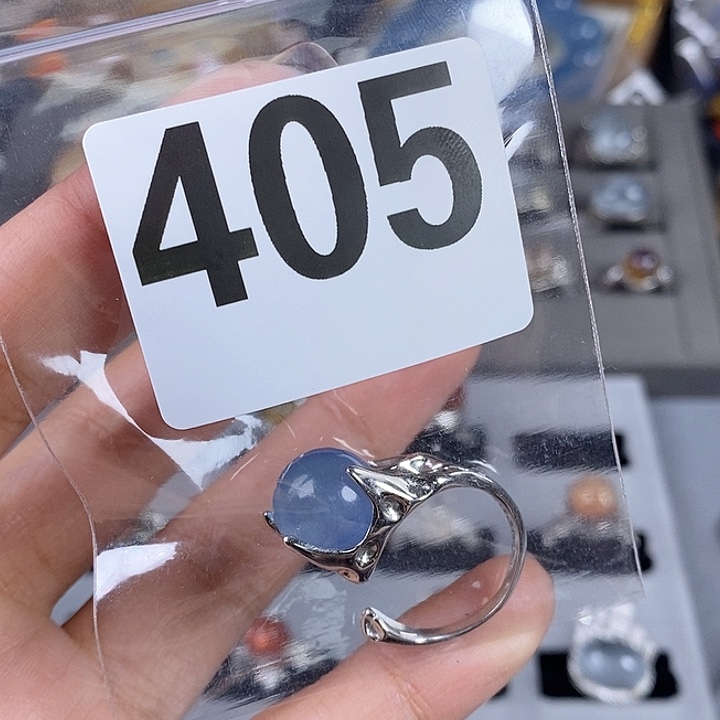 银S925镶嵌珠宝半成品水晶娜****7