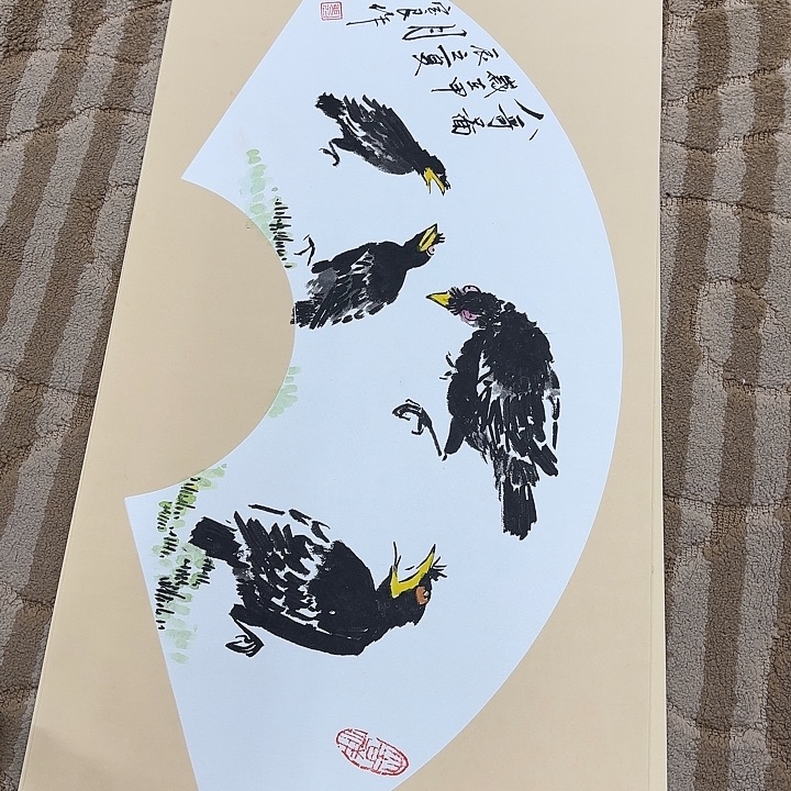 国画花鸟等的繁殖和繁殖技术