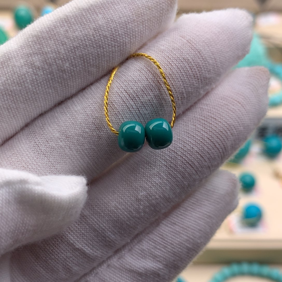 未镶嵌绿松石珠宝奇石Y*w