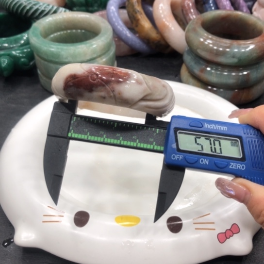 未镶嵌石英质玉珠宝半成品13
