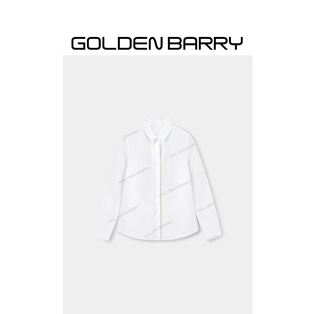 GOLDENBARRY|212662“浮云织梦”韩系简约合体衬衫