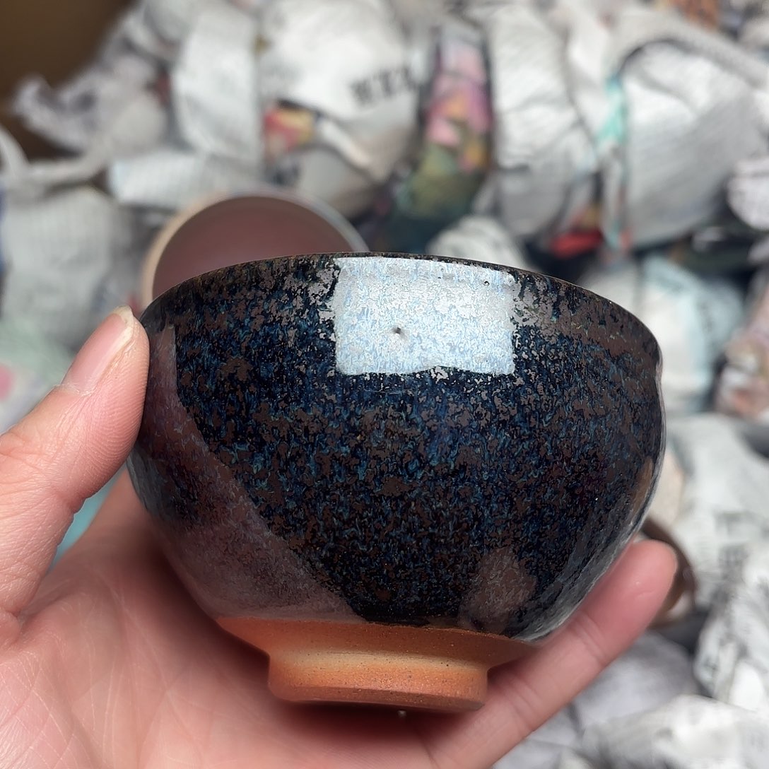 茶盏建盏主人杯一只微瑕