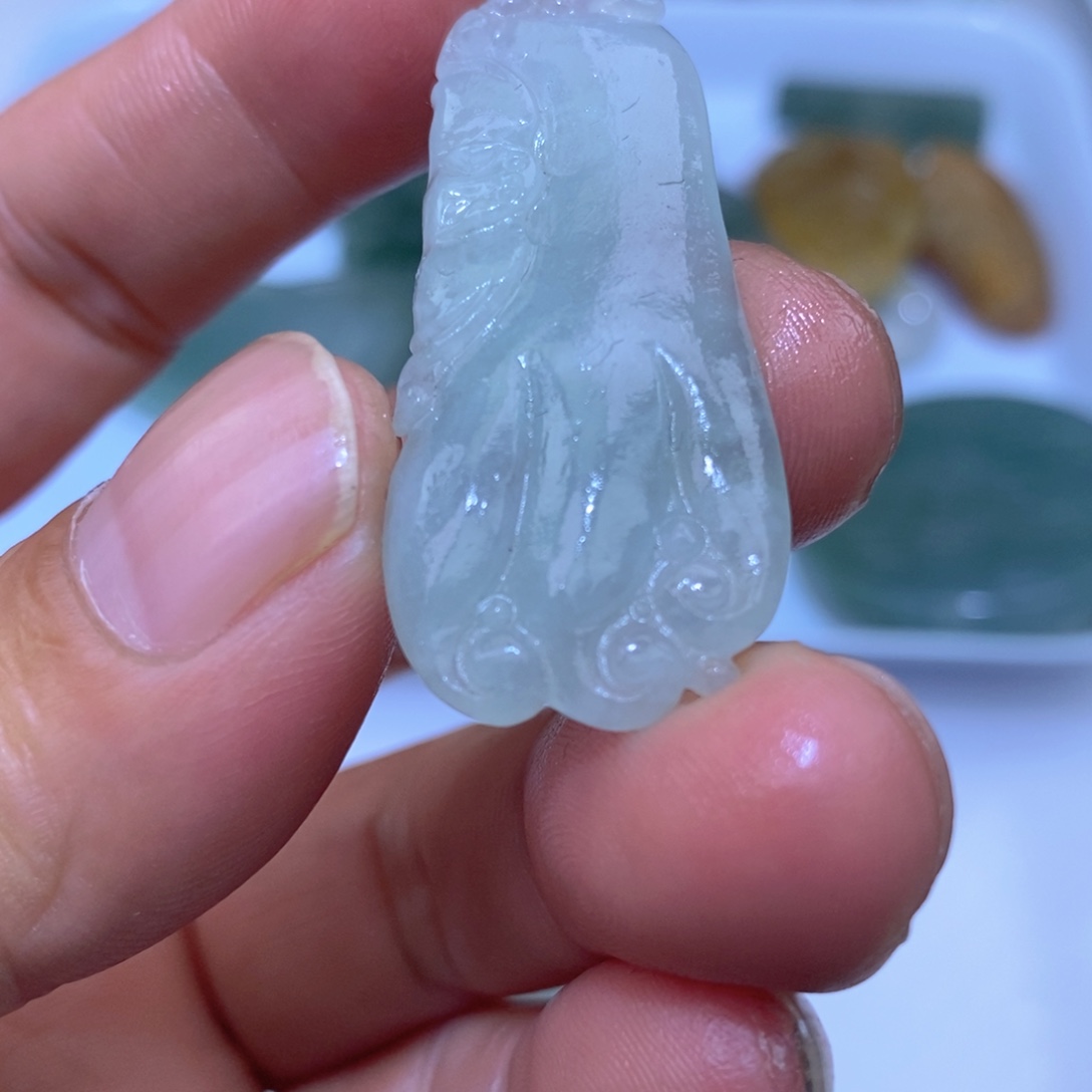 定制翡翠未镶嵌瓜