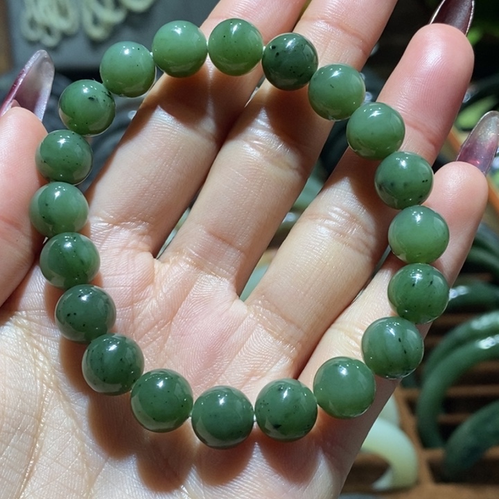 和田玉手链未镶嵌天*