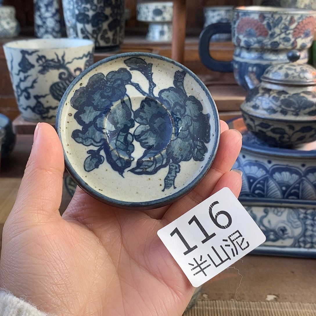 陶手工手绘青花高温陶瓷