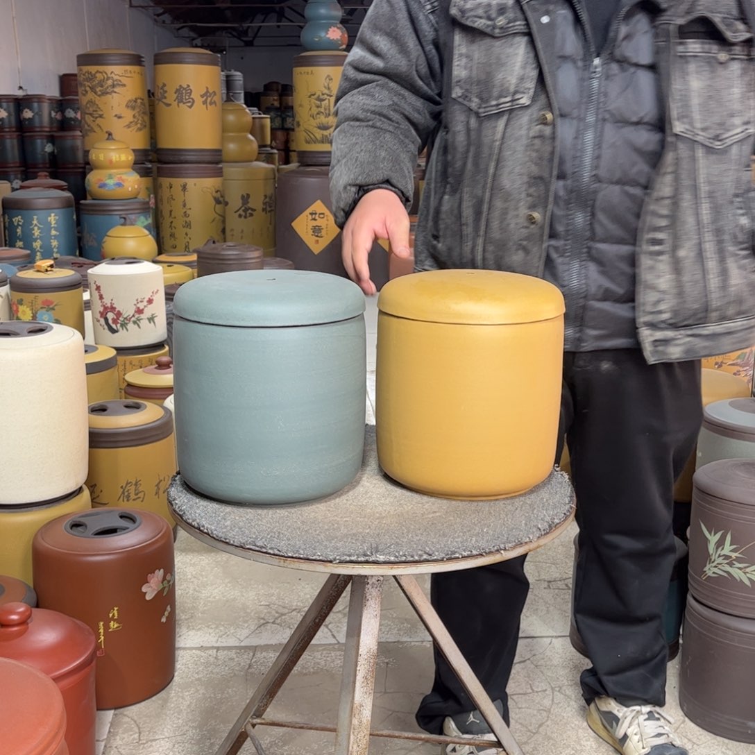 紫砂茶叶罐茶叶罐