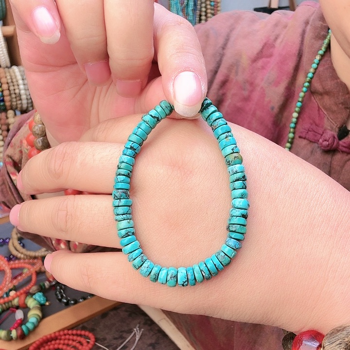 绿松石手链未镶嵌