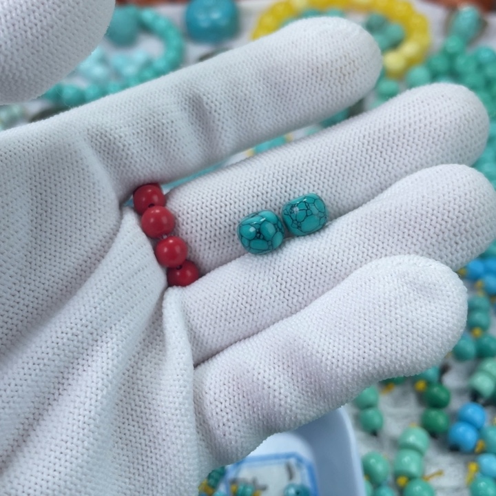 南红玛瑙未镶嵌手链绿松石