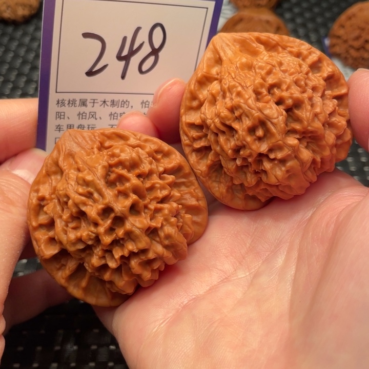 把件文玩核桃50官帽248