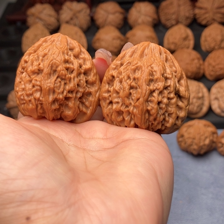 文玩核桃把件虎头王41
