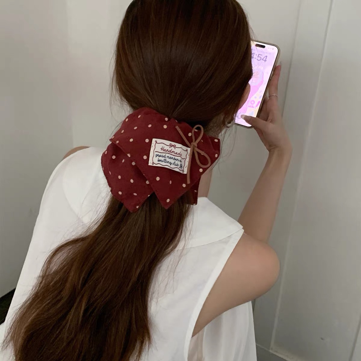 百搭韩系法式温柔少女风发饰 