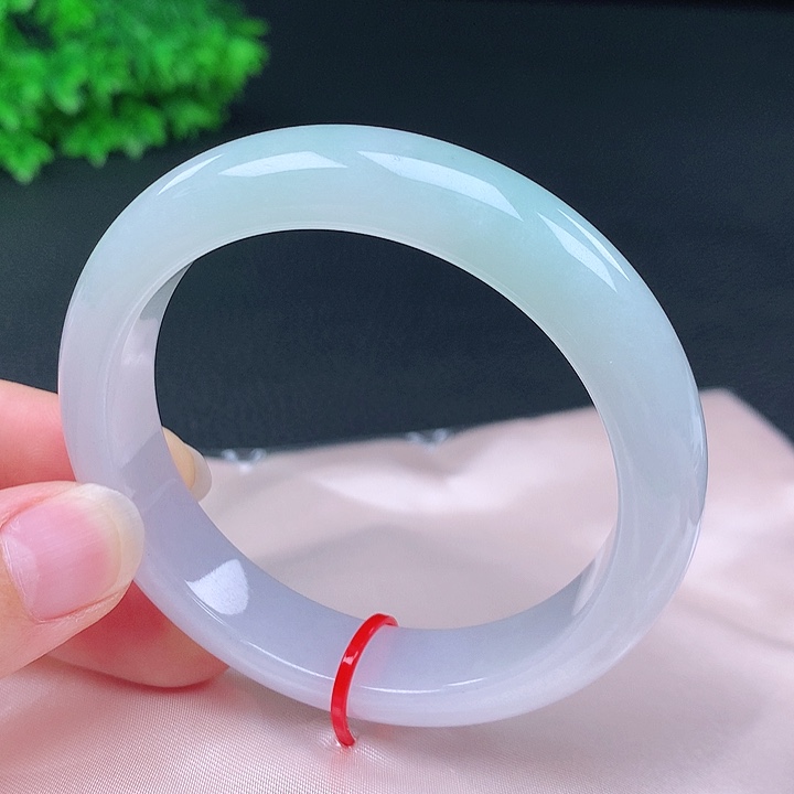 翡翠未镶嵌手镯56圈689003